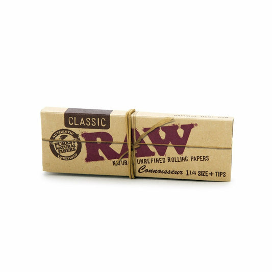 Raw Connoisseur 1 1/4 Papers with Tips