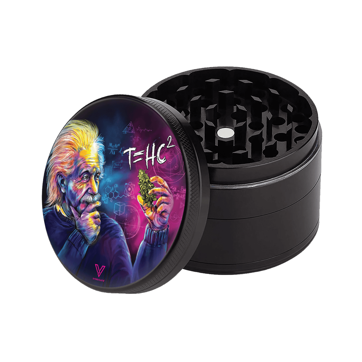 V Syndicate SharpShred 4 Piece Grinder - 63mm