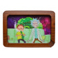 V Syndicate High Def 3D Wood Rolling Trays - Medium