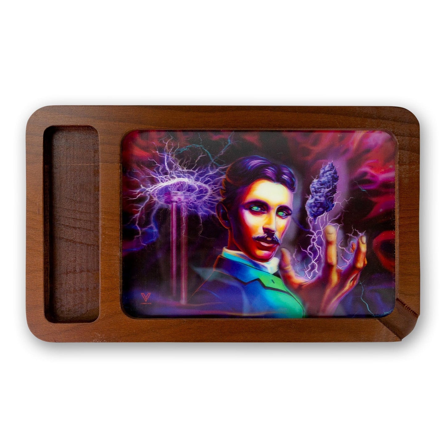 V Syndicate High Def 3D Wood Rolling Trays - Medium