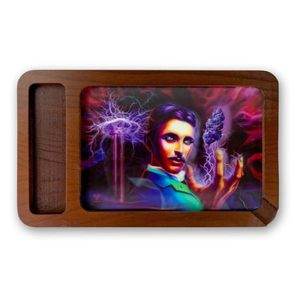 V Syndicate High Def 3D Wood Rolling Trays - Medium