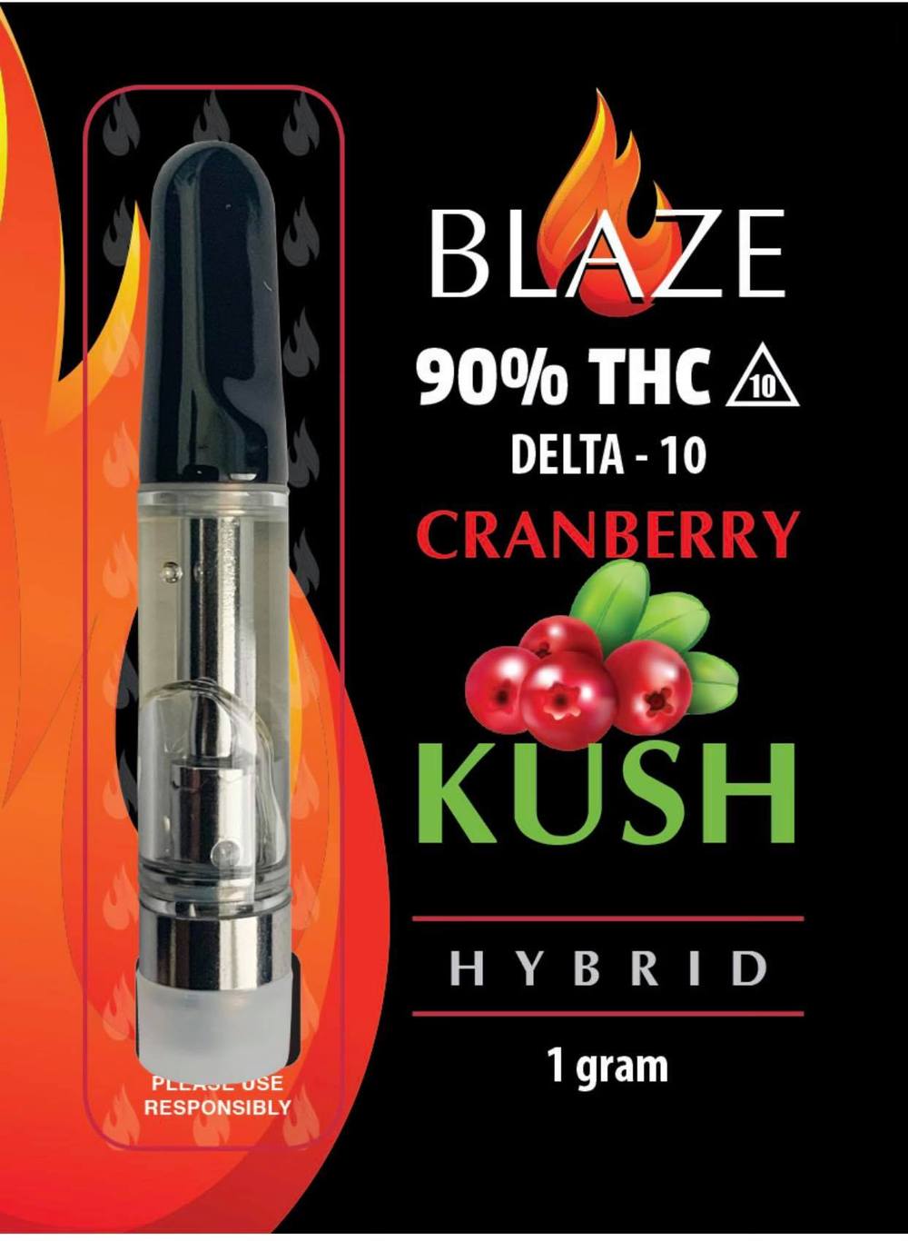 Blaze Delta 10 Cartridge 1000mg