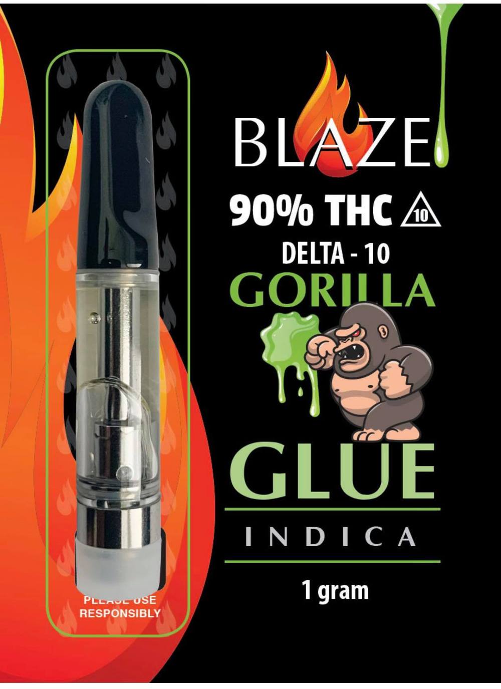 Blaze Delta 10 Cartridge 1000mg