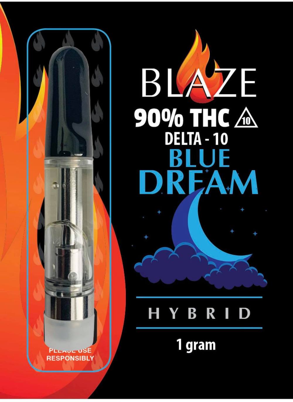 Blaze Delta 10 Cartridge 1000mg