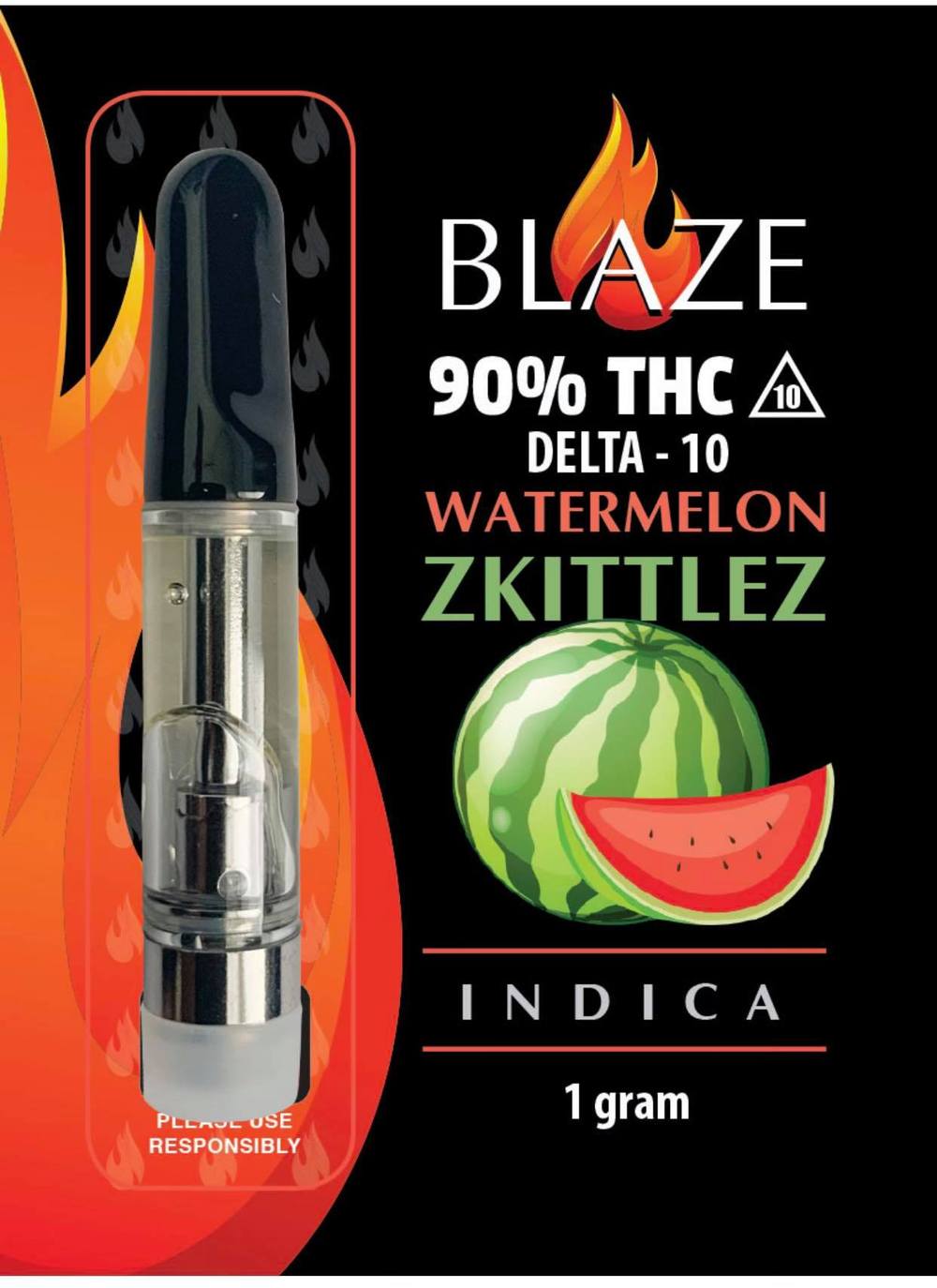 Blaze Delta 10 Cartridge 1000mg