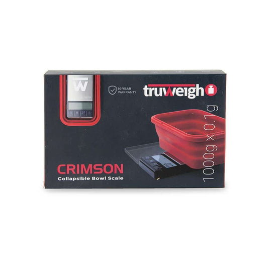 Truweigh Crimson Collapsible Bowl Scale 1000g x 0.1g