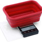 Truweigh Crimson Collapsible Bowl Scale 1000g x 0.1g