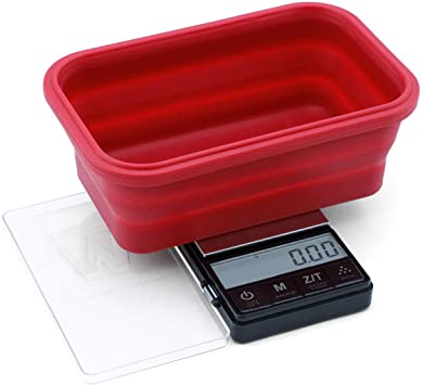 Truweigh Crimson Collapsible Bowl Scale 1000g x 0.1g