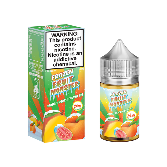 Frozen Fruit Monster Salts Mango Peach Guava Ice