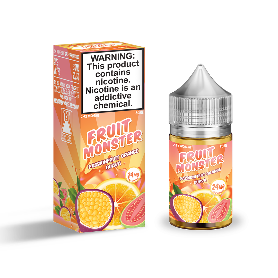 Fruit Monster Salts Passionfruit Orange Guava