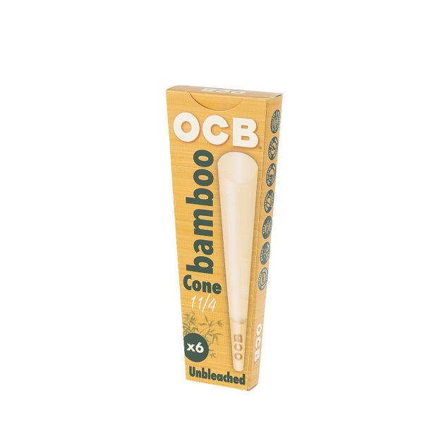 OCB Unbleached Bamboo Cones