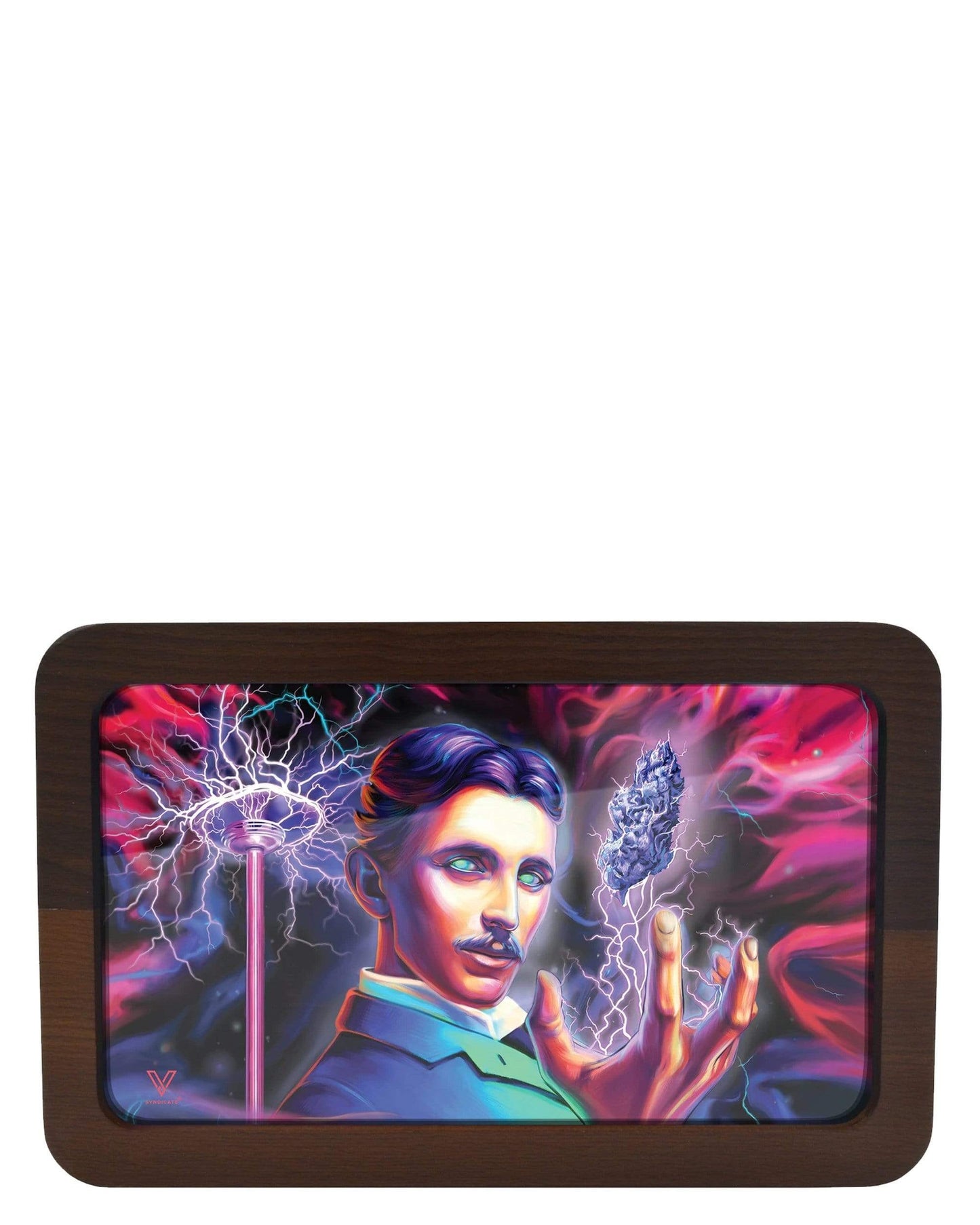 V Syndicate High Def 3D Wood Rolling Trays - Medium